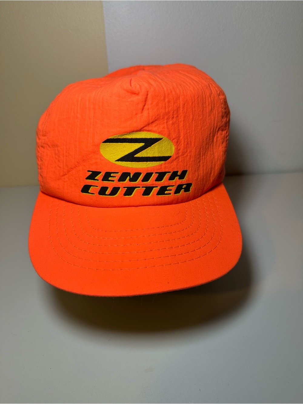 Zenith Cutter Bright Orange Logo Cap